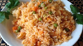 ARROZ ROJO DELICIOSA RECETA [upl. by Ayocal]