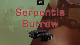 Serpentis Burrow  Eve Online Exploration Guide [upl. by Ahseinek]