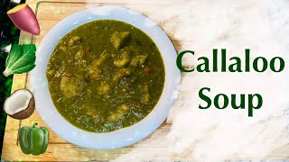 Callaloo Soup  The Spicey Cook [upl. by Danni]