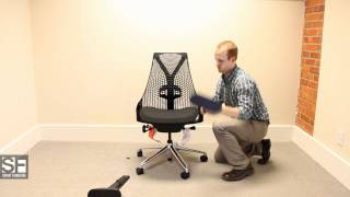 SmartFurniturecom Herman Miller Sayl Chair Disassembly [upl. by Button74]