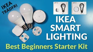 Ikea Tradfri smart lights  Start smart lighting and home automation with a small budget [upl. by Handel331]