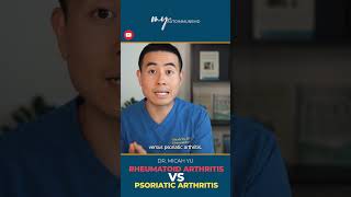 Rheumatoid Arthritis vs Psoriatic Arthritis rheumatoidarthritis autoimmune psoriaticarthritis [upl. by Goldshell]