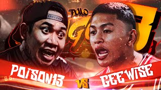 PULO  POISON 13 VS GEE WISE [upl. by Daile]