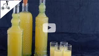 Homemade Italian Limoncello Recipe [upl. by Attenor]