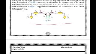 magnetically coupled circuits 5 [upl. by Tnecniv]