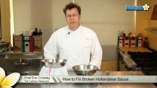 How to Fix Broken Hollandaise Sauce [upl. by Janenna]