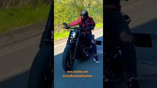 HarleyDavidson Breakout first Ride after Customizing El Shawish from Germany [upl. by Jimmie]