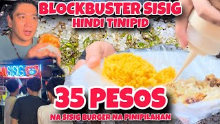 DINUDUMOG NA STREET FOOD SISIG NA DI TINIPID SOLID NA ULAM SA COGEO  MANILA STREET FOOD [upl. by Aissilem792]