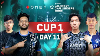 HINDI OMEN Valorant Challengers South Asia 2024  Cup 1Day 11 [upl. by Painter]