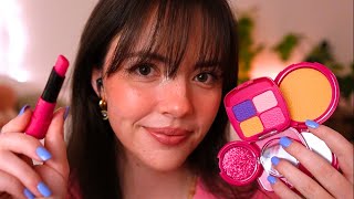 ASMR Doing Your Makeup with Fake products💄✨🦄 layered sounds youre my doll [upl. by Irap]