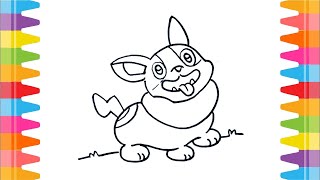 How to Draw Yamper  Drawings Pokemon [upl. by Kara268]