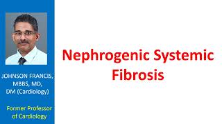 Nephrogenic Systemic Fibrosis [upl. by Skantze]