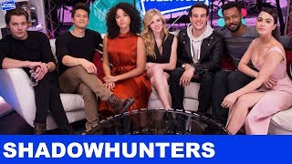 Shadowhunters Cast Take Over The Young Hollywood Studio [upl. by Westland]