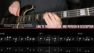 The Girl from Ipanema  Bossa Nova Bass Line Improv wtabs and standard notation [upl. by Eilitan]