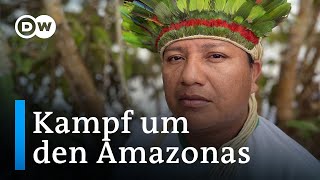 Regenwaldschutz in Amazonien Indigene verklagen brasilianischen Staat  Global Ideas [upl. by Warfold]