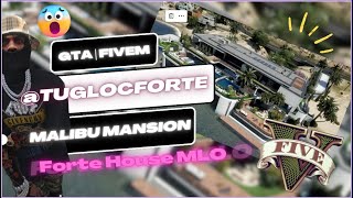 GTA V  MLO Malibu Mansion AddOn SPFIVEM QuantV  NVE  NBVisual  5Real 4K [upl. by Almira]