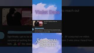 Subliminal Results ★ your SP is dying to reach out to you lawofassumption loa subliminal [upl. by Sivad]