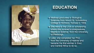 Wangari Maathai  English  Animated  Class VIII [upl. by Nirrak260]