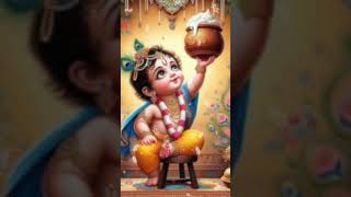 Makhan chor song shorts shortvideo krishna [upl. by Service]