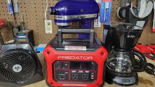 Predator 350W Power Station  Will it Brew Coffee Or Bake a Cake [upl. by Annairdna]