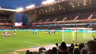 Pantilimon Penalty Save V Wigan And Pantilimon Chant [upl. by Brooke]