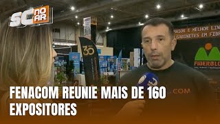 FENACOM em Joinville conta com mais de 160 expositores no setor da construção civil [upl. by Anirtruc376]