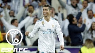 Real Madrid stuns PSG with 31 Champions League victory behind Cristiano Ronaldos brace  ESPN FC [upl. by Irep]