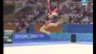 Anna Bessonova  Atenas 2004  Final Cinta Bronce [upl. by Aninnaig]