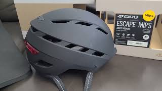 Giro Escape LED Helmet Review The Best Mips Protection [upl. by Shel675]