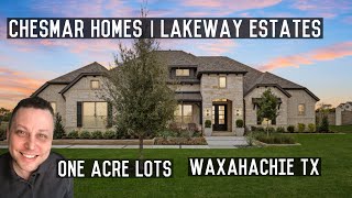 Stunning Chesmar Homes Model Tour  Lakeway Estates  Waxahachie TX [upl. by Ludwigg662]