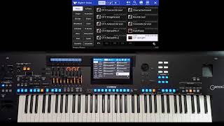 Yamaha Genos 2  Live Entertainer Styles [upl. by Acinonrev]