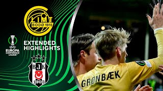 BodøGlimt vs Beşiktaş Extended Highlights  UECL Group Stage MD 3  CBS Sports Golazo Europe [upl. by Tnattirb]