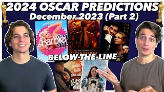 2024 Oscar Predictions  December Update Part 2 [upl. by Goodkin]