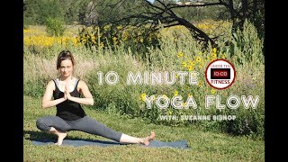 10 Minute Yoga Skandasana Flow with Suzanne Bishop [upl. by Chadwick]