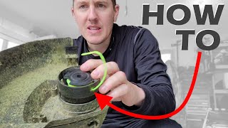 How to Change the Line  Weed Eater String  Replace Weed Wacker 2021 [upl. by Oriole]