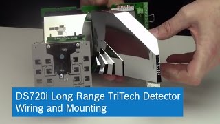 Bosch DS720i Long Range TriTech Detector Wiring and Mounting [upl. by Brosine268]