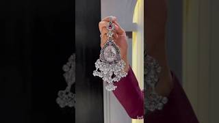 Beautiful design silver jewellery 💫✨ trending poojasharma381 shorts youtubeshorts viralvideo [upl. by Ahtnamas]