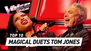 Tom Jones SINGALONGS in The Voice [upl. by Nahtanaj]