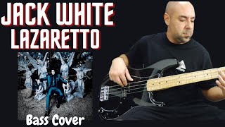 Jack White  Lazaretto  Bass Cover with precision bass assembled Roger Waters Style [upl. by Okihcas]