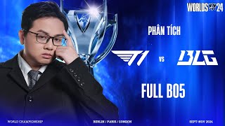 CKTG 2024 T1 VS BLG  FULL BO5  CHUNG KẾT [upl. by Nuahc]