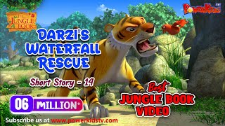 Jungle Book HD  Short Story  14  Darzis Waterfall Rescue  English Stories  PowerKids TV [upl. by Atenaz775]