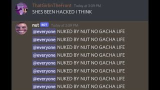 Nuking Gacha Freyas discord server 1200 members [upl. by Given]