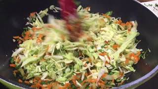 How to make Vegetable Lumpia [upl. by Kcirddehs591]