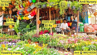 Best Plant Nursery visit  Cheapest Plant Nursery  Plant Pots Wind chim Terracotta Uruli 🌵🌱 [upl. by Pogue385]