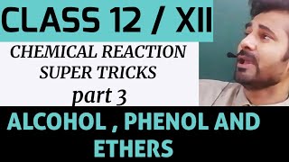 PART3 CLASS 12  XII ALCOHOL PHENOL AND ETHERS [upl. by Akaya780]