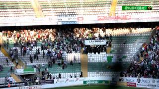 Franjiverdescom  Elche CF  Xerez  Batalla campal en curva sur  201011 [upl. by Justinian]