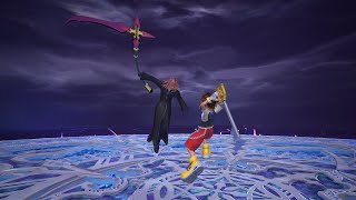 KH3 PC DATA MARLUXIA LVL 1 NO DAMAGE ALL PRO CODES [upl. by Barbe]