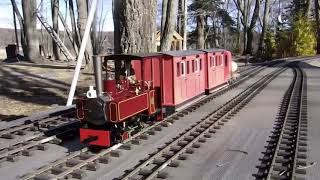 78inch scale Bagnal and Decauville gauge 1 electric locomotive [upl. by Nahoj41]