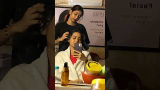 minivlog 🥰Day98 daylivlog dailyminivlog shots hairtreatment vairalshort miniday highlight [upl. by Ayhdiv]