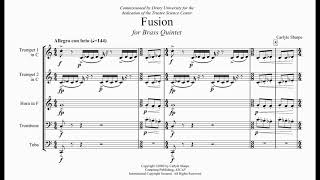 Carlyle Sharpe Fusion for Brass Quintet [upl. by Huang]